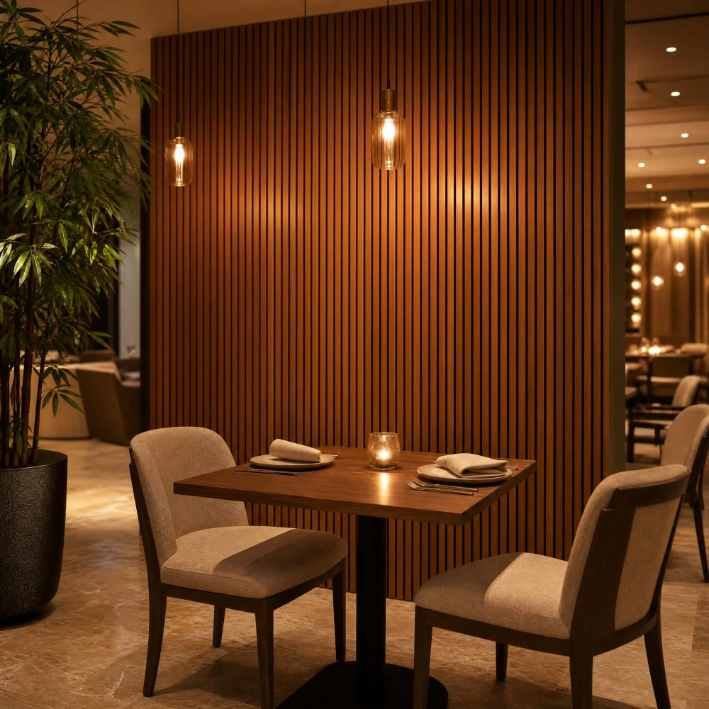 Oak Wood Surface Polyester Fiber Acoustic Wall Panel Oak Wood Surface Polyester Fiber Acoustic Wall Panel